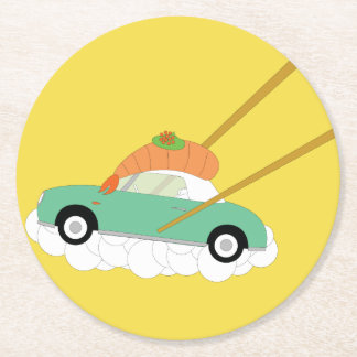 Dessous-de-verre Rond En Papier Dessous de verre de Figaro