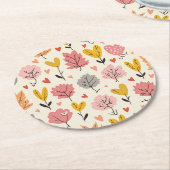 Dessous-de-verre Rond En Papier Dessous de verre papier (Incliné)