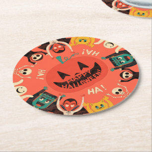 Dessous-de-verre Rond En Papier Dessous de verre papier