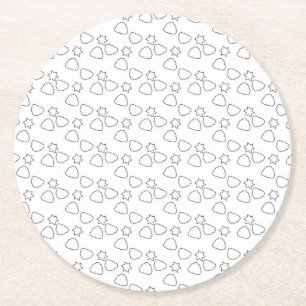 Dessous-de-verre Rond En Papier Dessous de verre papier de haute qualité pour chaq