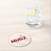 Dessous-de-verre Rond En Papier Dessous de verre papier Fordham (En situation)