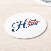 Dessous-de-verre Rond En Papier Dessous de verre papier HTOC (Incliné)