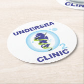 Dessous-de-verre Rond En Papier Dessous-de-verres (Incliné)