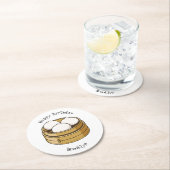 Dessous-de-verre Rond En Papier Dim sum dessin animé (En situation)