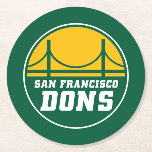 Dessous-de-verre Rond En Papier Dons de San Francisco