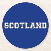 Dessous-de-verre Rond En Papier Écosse (Devant)
