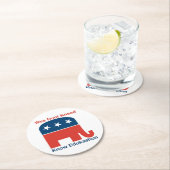 Dessous-de-verre Rond En Papier Edukashun - dessous de verre ronds (En situation)