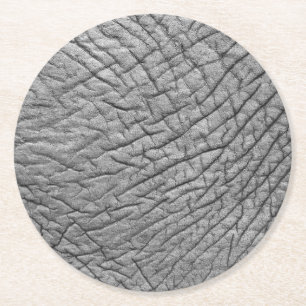 Dessous-de-verre Rond En Papier Elephant skin