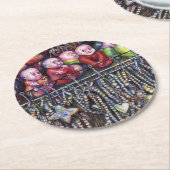 Dessous-de-verre Rond En Papier Épitomiser (Incliné)