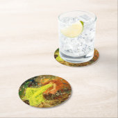 Dessous-de-verre Rond En Papier Fairy Tale Arthur Wardle (En situation)