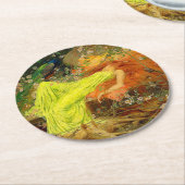 Dessous-de-verre Rond En Papier Fairy Tale Arthur Wardle (Incliné)