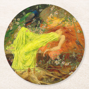Dessous-de-verre Rond En Papier Fairy Tale Arthur Wardle