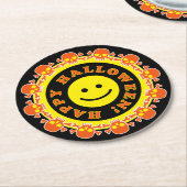 Dessous-de-verre Rond En Papier Fête d'Halloween (Incliné)