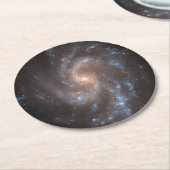 Dessous-de-verre Rond En Papier Galaxie Spirale Ngc 5584 (Incliné)
