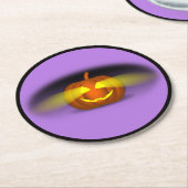 Dessous-de-verre Rond En Papier Glowing (Incliné)