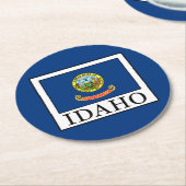 Dessous-de-verre Rond En Papier Idaho (Incliné)