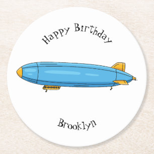 Dessous-de-verre Rond En Papier Illustration de dessin sur les navires