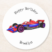 Illustration de voiture de course professionnelle