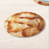 Dessous-de-verre Rond En Papier Image Macaroon Cookie (Incliné)