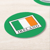 Dessous-de-verre Rond En Papier Irlande (Incliné)