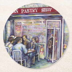 Dessous-de-verre Rond En Papier Jocond