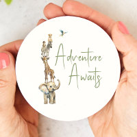 Jungle Safari Animaux Aventure Attend Baby shower