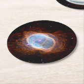 Dessous-de-verre Rond En Papier La Nebula de l'Anneau du Sud (Incliné)