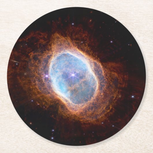 Dessous-de-verre Rond En Papier La Nebula de l'Anneau du Sud (Devant)