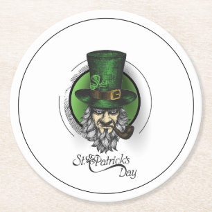 Dessous-de-verre Rond En Papier La Saint-Patrick
