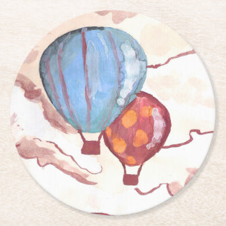 Dessous-de-verre Rond En Papier L'air que je respire par AnyaC