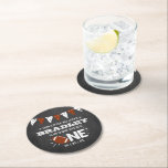 Dessous-de-verre Rond En Papier Le Big One | Football 1er anniversaire<br><div class="desc">Célébrez en style avec ce dessous de verre de 1er anniversaire amusant et très tendance. Ce design est facile à personnaliser avec votre libellé d'événement spécial et vos invités seront ravis quand ils verront ce fabuleux dessous de verre. Des éléments de partie correspondants se trouvent dans la collection.</div>