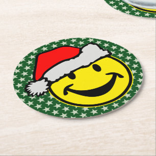 Dessous-de-verre Rond En Papier Le Père Noël, ton père. & idées