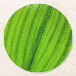 Dessous-de-verre Rond En Papier Lily de la Vallée