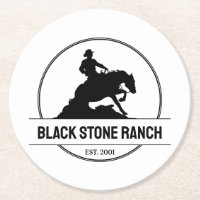 Logo du ranch pour chevaux pour endiguer la marque