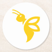 Dessous-de-verre Rond En Papier Melissa (Devant)