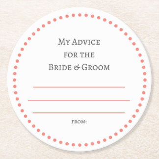 Dessous-de-verre Rond En Papier mes "deux cents"