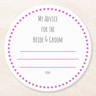 Dessous-de-verre Rond En Papier mes "deux cents"