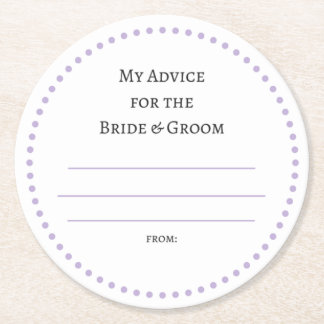 Dessous-de-verre Rond En Papier mes "deux cents"