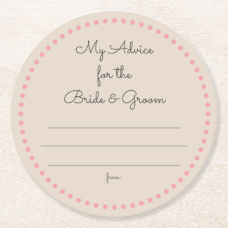 Dessous-de-verre Rond En Papier mes "deux cents"