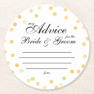 Dessous-de-verre Rond En Papier mes "deux cents"