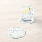 Dessous-de-verre Rond En Papier Mon conseil pour les jeunes mariés (En situation)