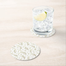 Motif floral élégant de muguet