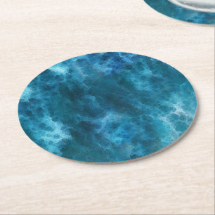 Dessous-de-verre Rond En Papier Mousse mer