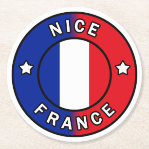 Dessous-de-verre Rond En Papier Nice France