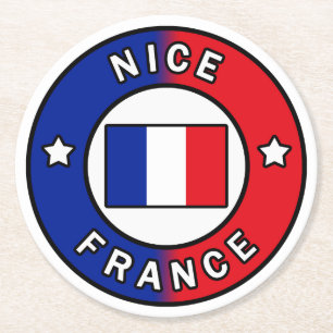 Dessous-de-verre Rond En Papier Nice France