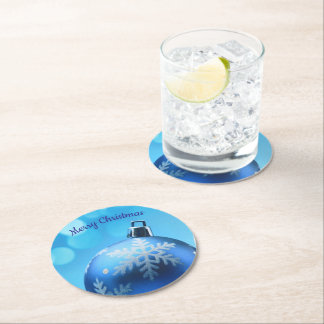 Dessous-de-verre Rond En Papier Noël de dessous de verre en papier