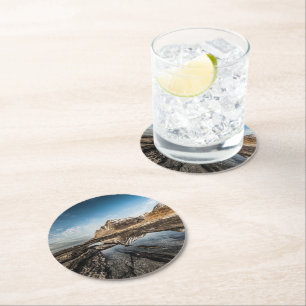 Dessous-de-verre Rond En Papier Norvège Lofoten