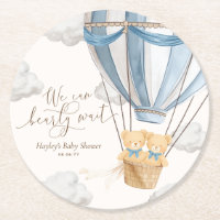 Nous pouvons à peine attendre Jumeaux Baby Shower