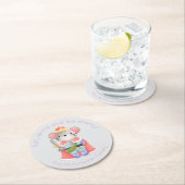 Dessous-de-verre Rond En Papier Nutcracker Mouse King (En situation)