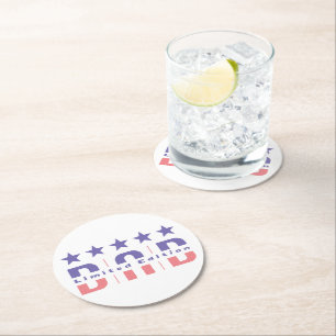 Dessous-de-verre Rond En Papier Papa Limited Edition